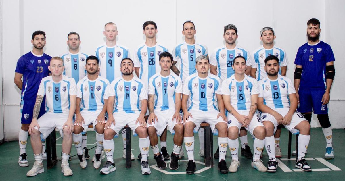 El plantel completo con la ilusión intacta de cara al Mundial