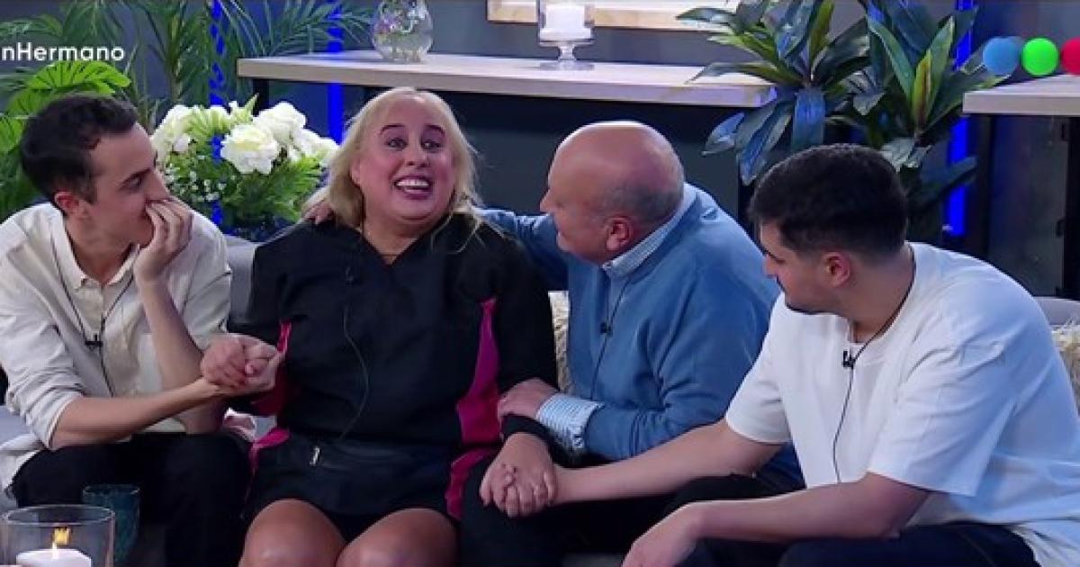 Selva y su familia en Gran Hermano