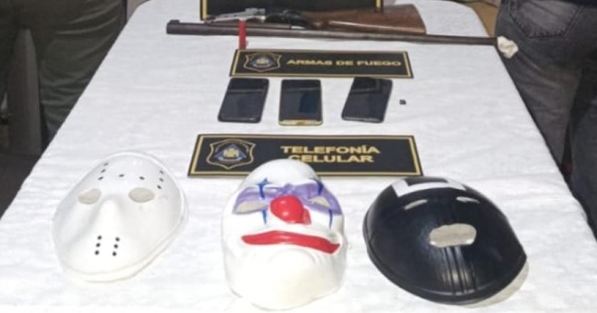 Elementos incautados en los allanamientos