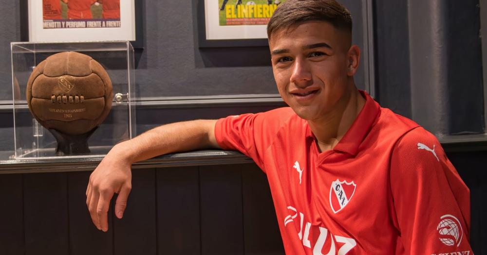 Taborda firmó contrato con Independiente hasta 2027