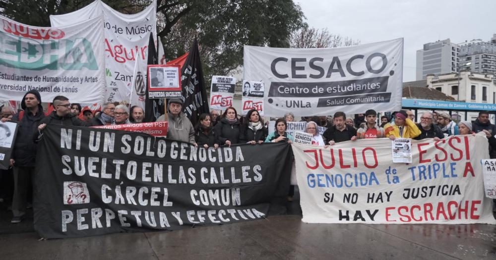 Si no hay justicia hay escrache fue la consigna de la marcha