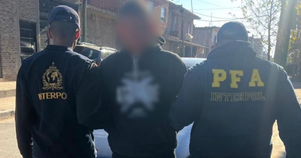 La detención del prófugo