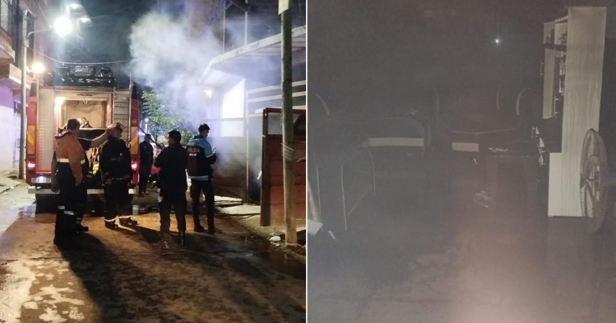 Los bomberos pudieron controlar la situación