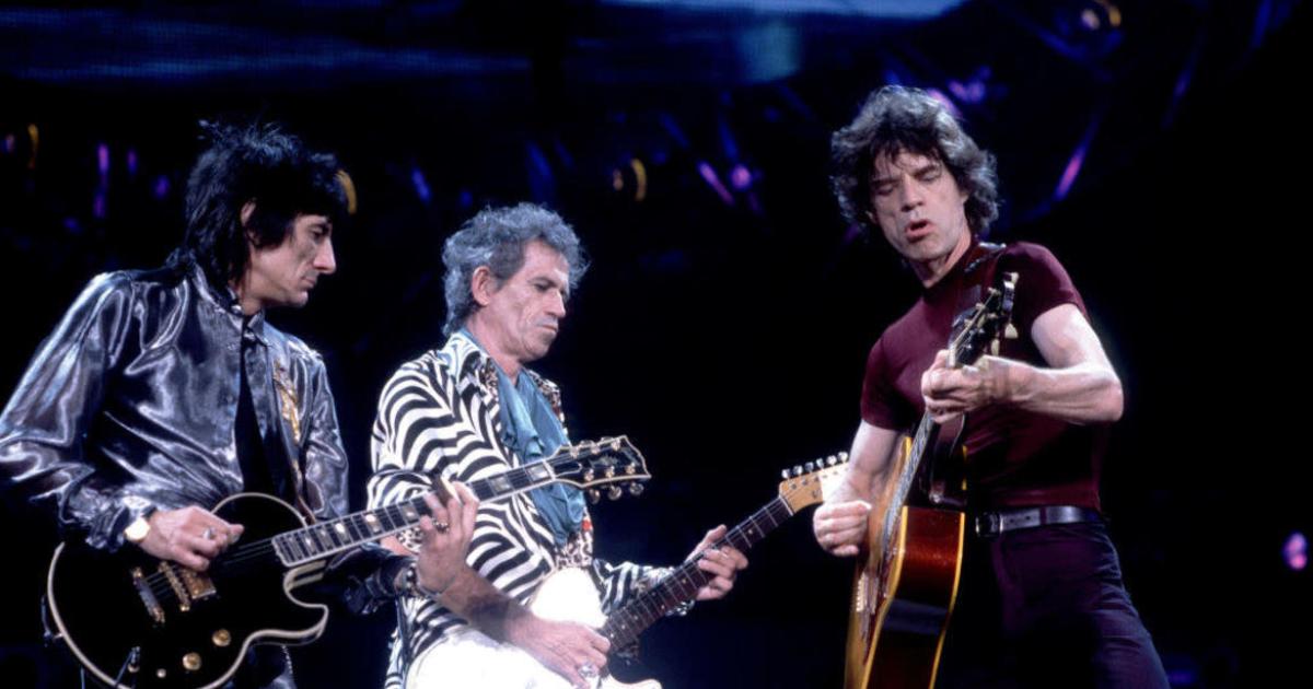 Ronnie con Keith y Mick
