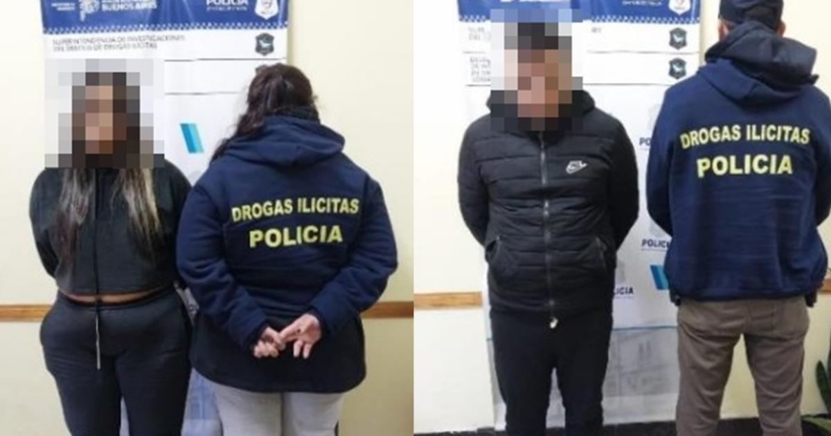 La pareja fue detenida en Ingeniero Budge