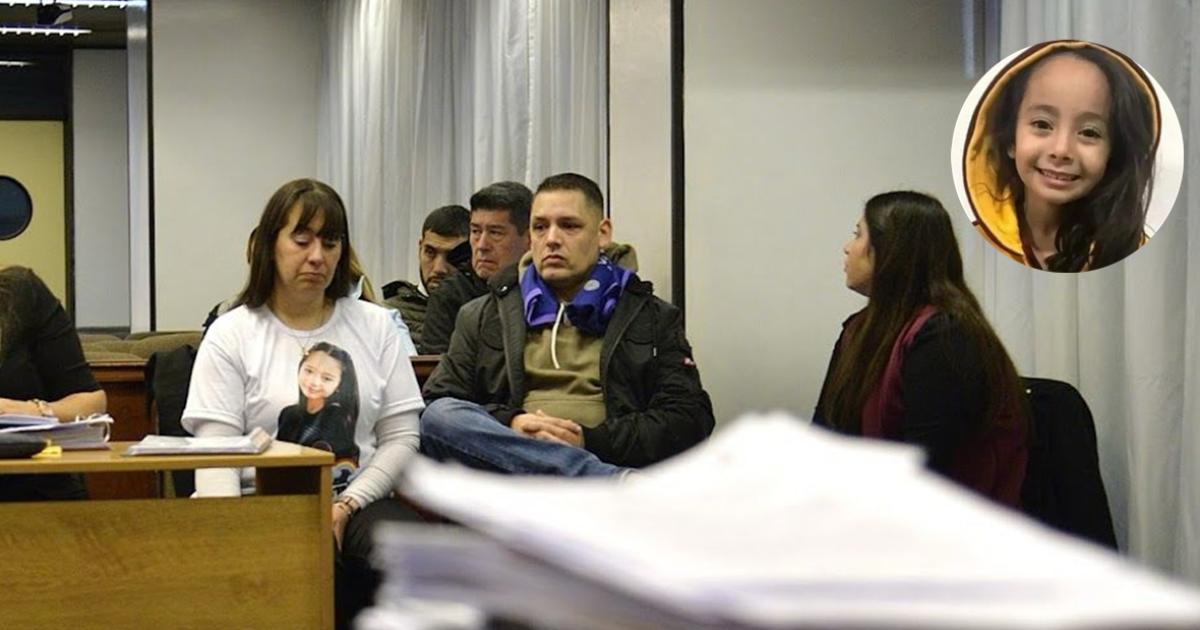 Los padres de Umma durante el juicio por el asesinato de la nena