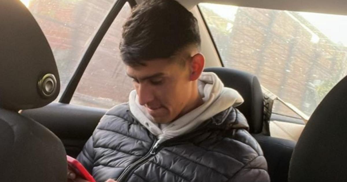 Dylan minutos después de su liberación