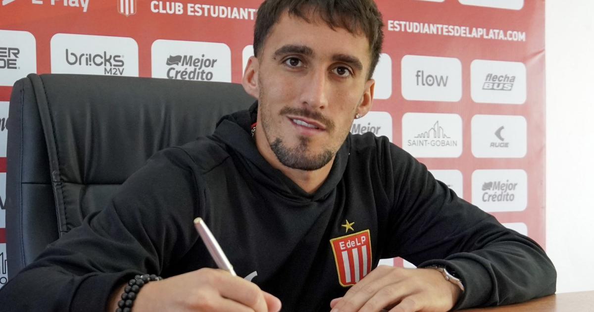 Méndez renovó con Estudiantes hasta 2027 y saldría a préstamo