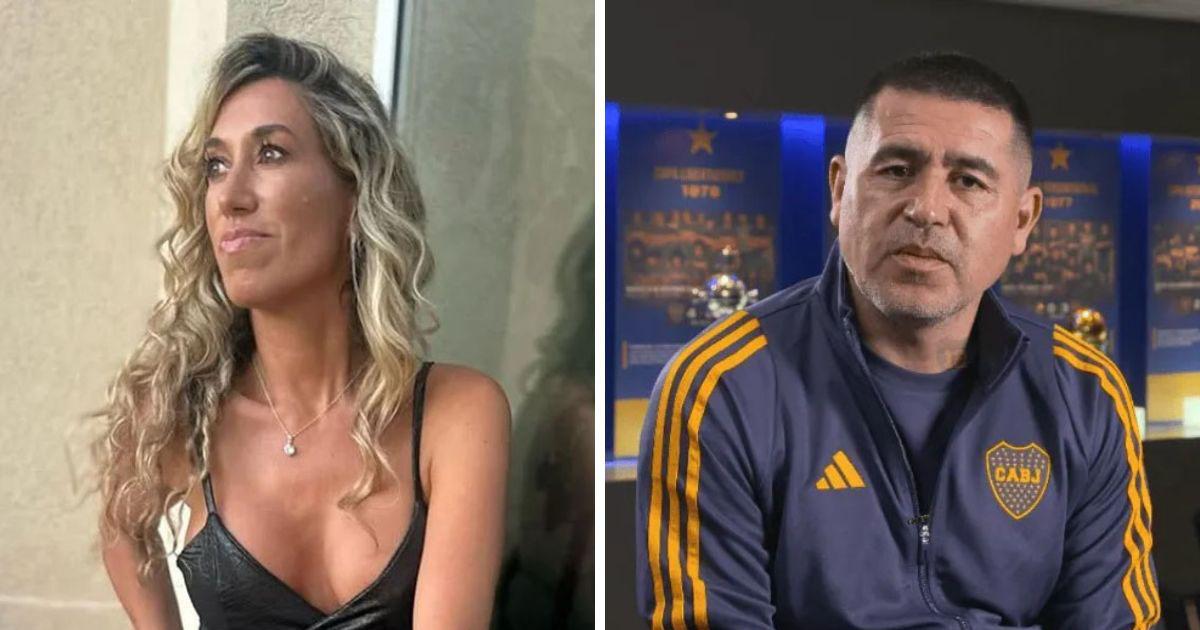 Luciana Elbusto y Juan Romn Riquelme en medio de rumores