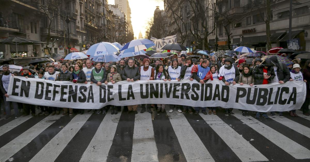 Habr una nueva marcha en defensa de las universidades públicas