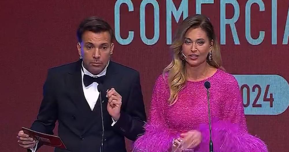 Martín Bossi y Karina Mazzocco