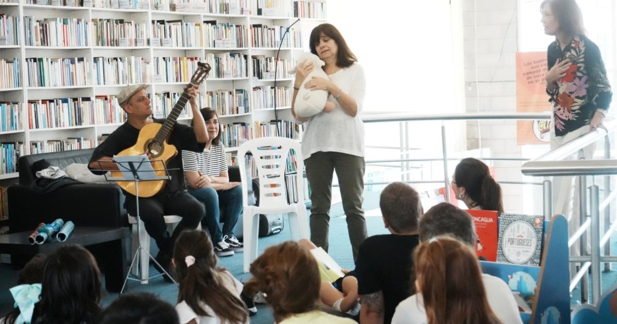 Los participantes van a compartir lecturas cuentos y canciones