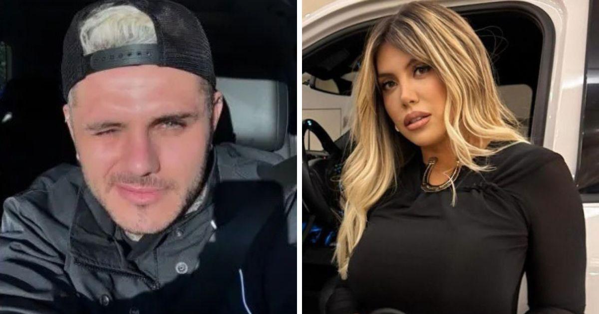 Mauro Icardi y Wanda Nara sin paz