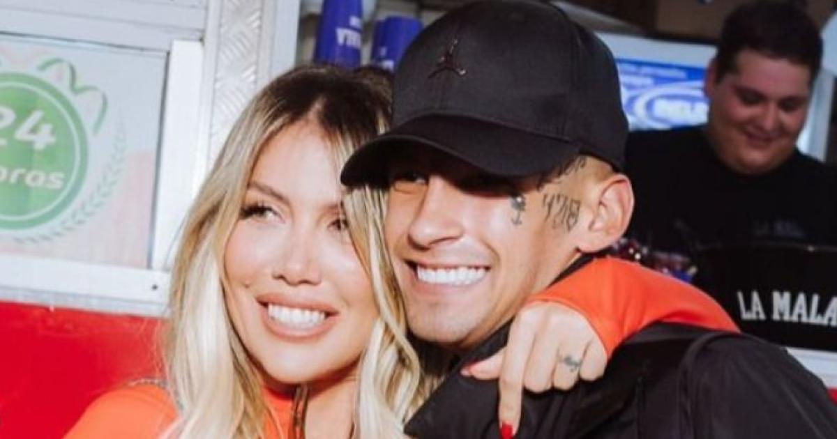 Wanda Nara y L-Gante juntos