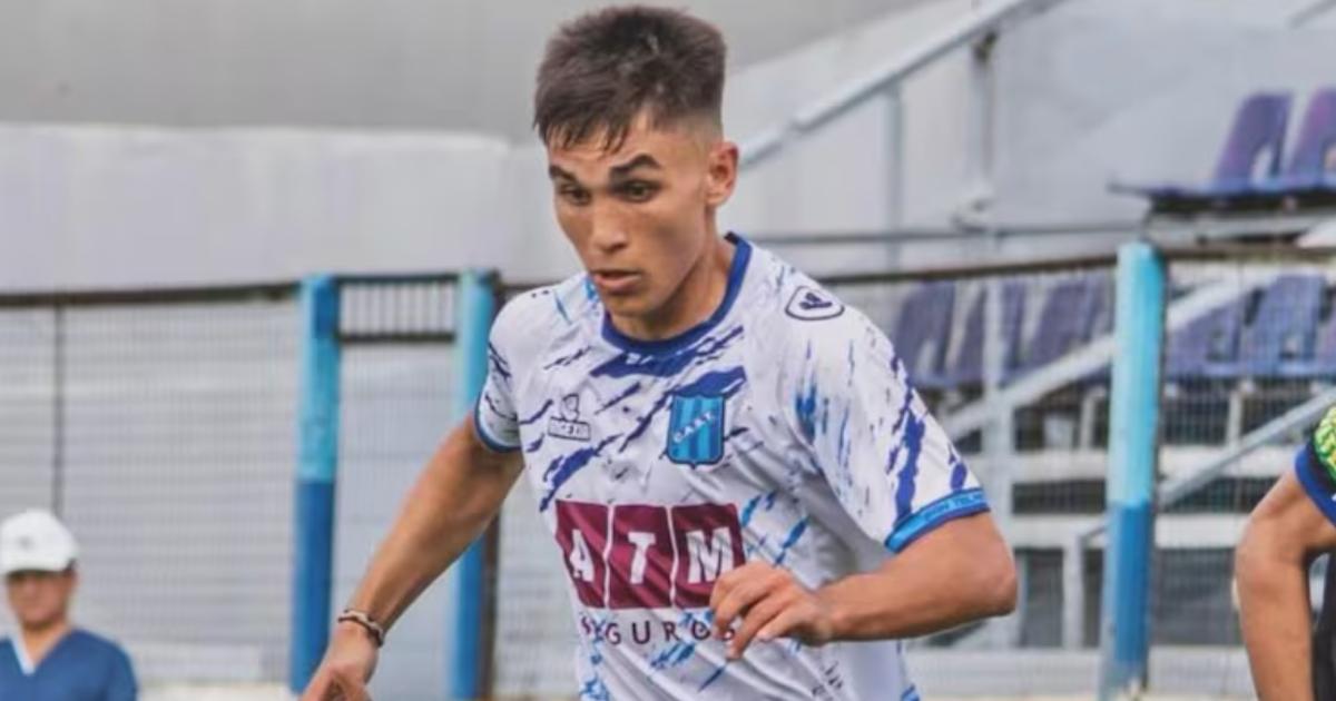 Camilo Nuin futbolista de 18 años jugaba en San Telmo