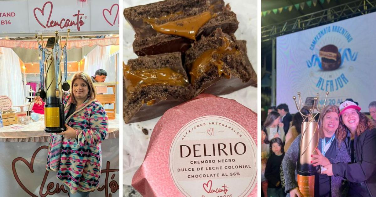 El podio se lo llevó el alfajor con dulce de leche colonial y chocolate al 56-en-porciento-