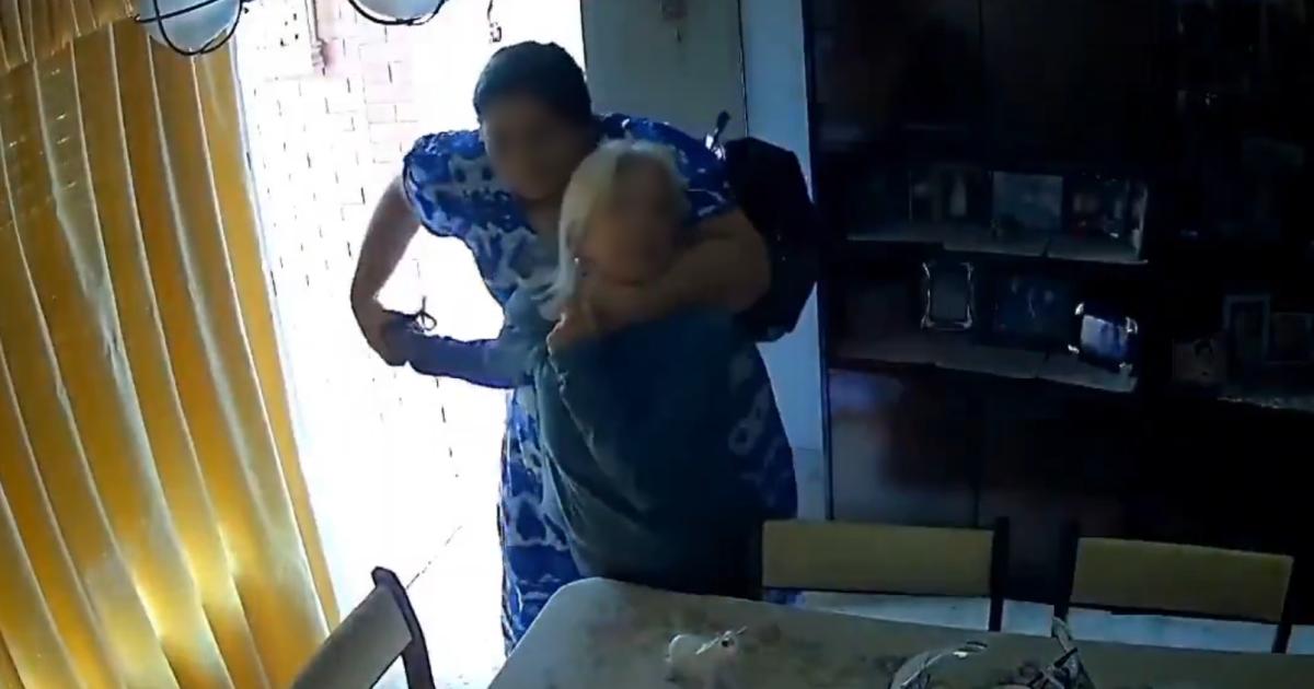 El violento robo había quedado grabado en las cmaras de seguridad