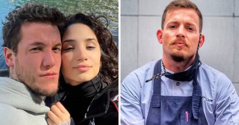 Alex Caniggia Melody Luz y Santiago del Zar en un esc?ndalo