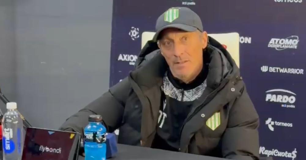Pedro Troglio habló luego de la eliminación de Banfield de la Copa Argentina