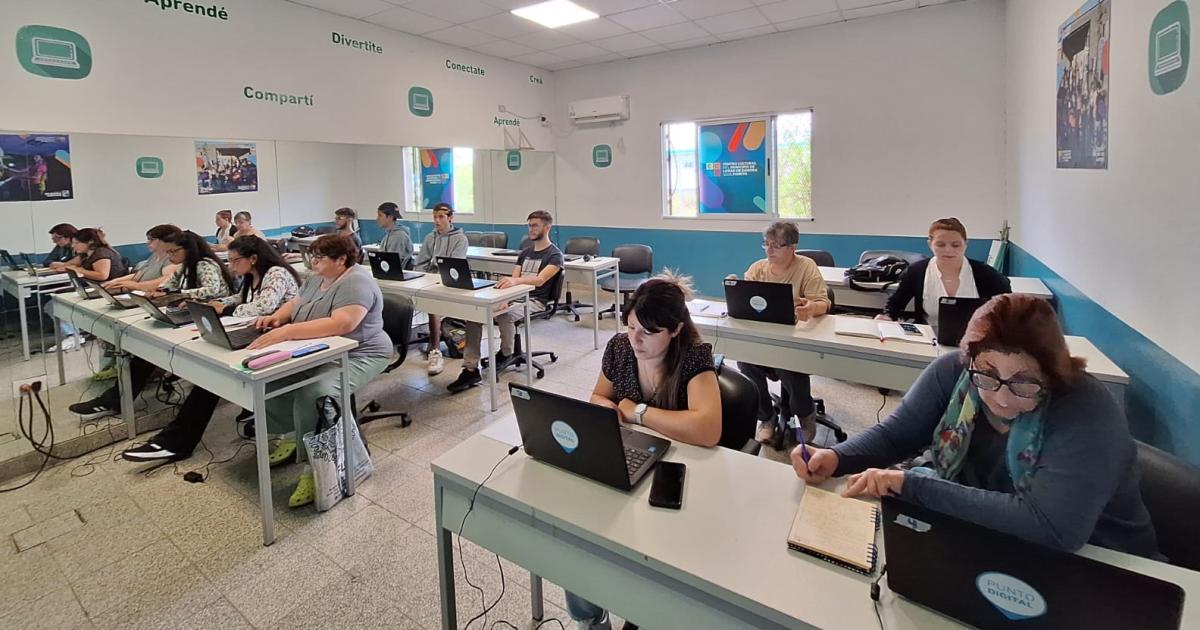 El lugar est equipado con todo lo necesario para las clases