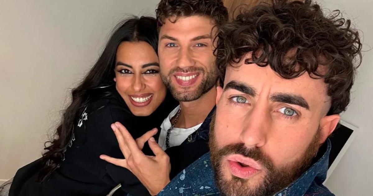 Los tres finalistas de Gran Hermano
