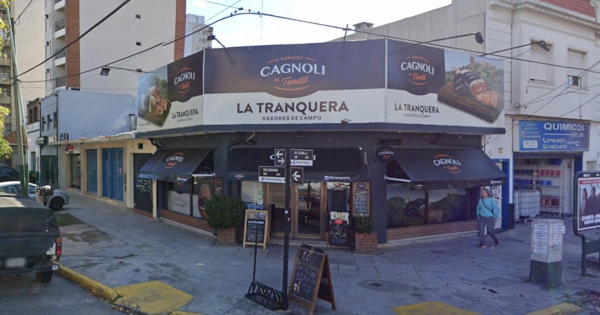 El negocio afectado