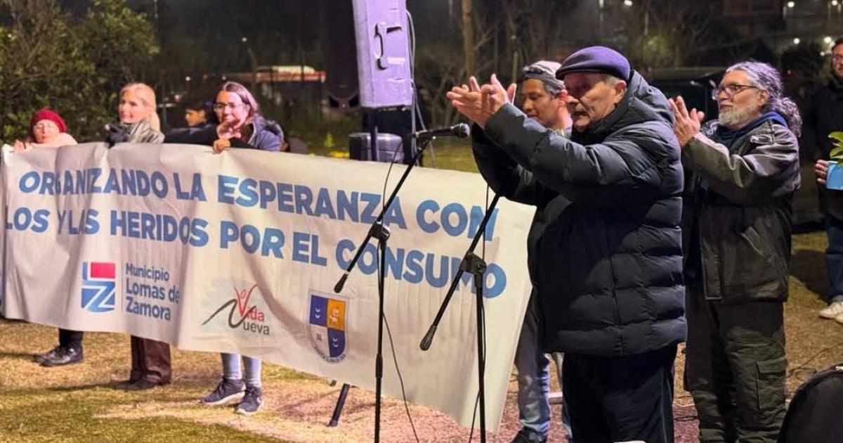 Se hizo una nueva edición de la marcha de antorchas en Fiorito