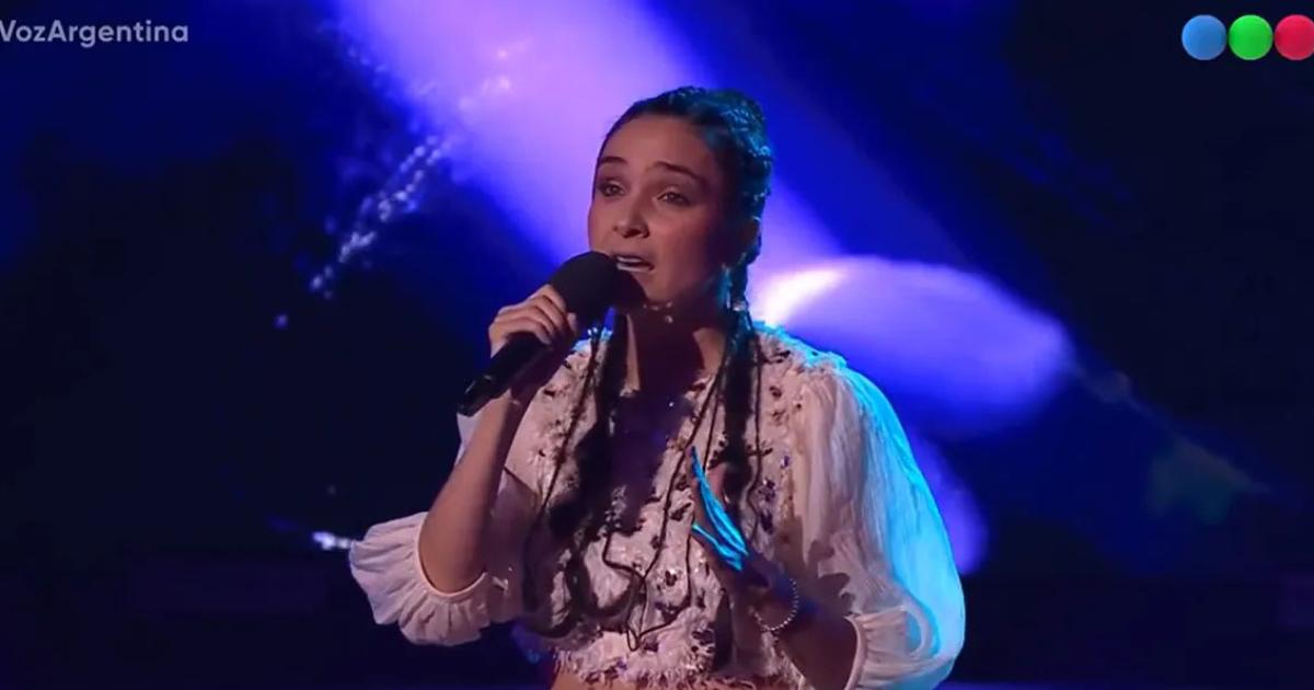 Clara Tapia en La Voz Tapia