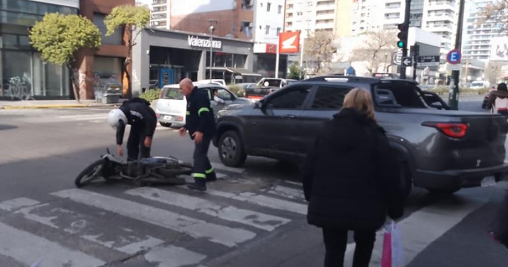 El choque ocurrió este viernes por la tarde