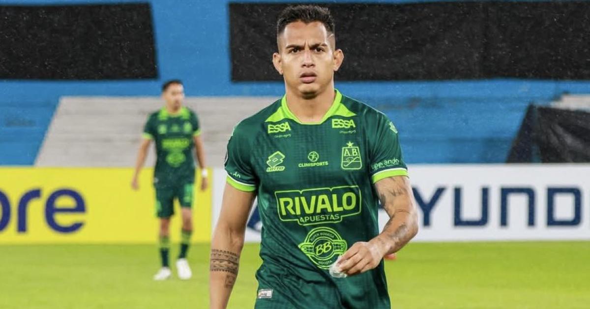 El atacante llega procedente del Atlético Bucaramanga de Colombia