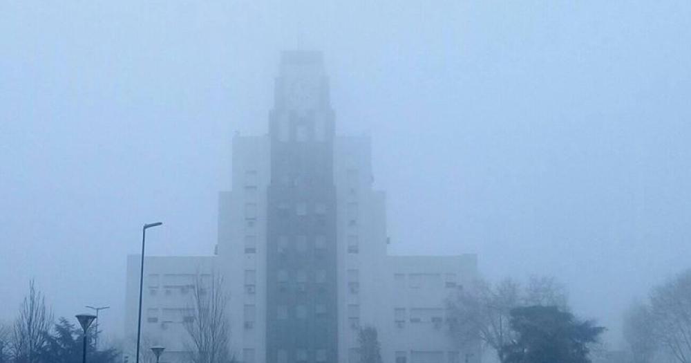 El Palacio del Municipio de Lomas esta mañana
