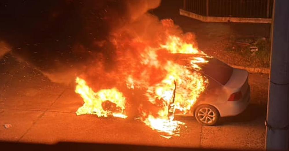 El hecho sucedió frente a la plata de Aysa en Lomas