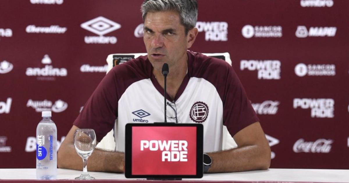 Pellegrino se mostró ilusionado con miras al nuevo semestre de Lanús