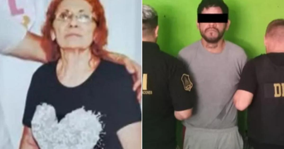 La víctima y el hombre que la atropelló y dejó abandonada