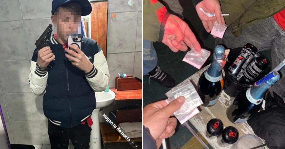Algunas de las fotos que comparte el menor en Instagram