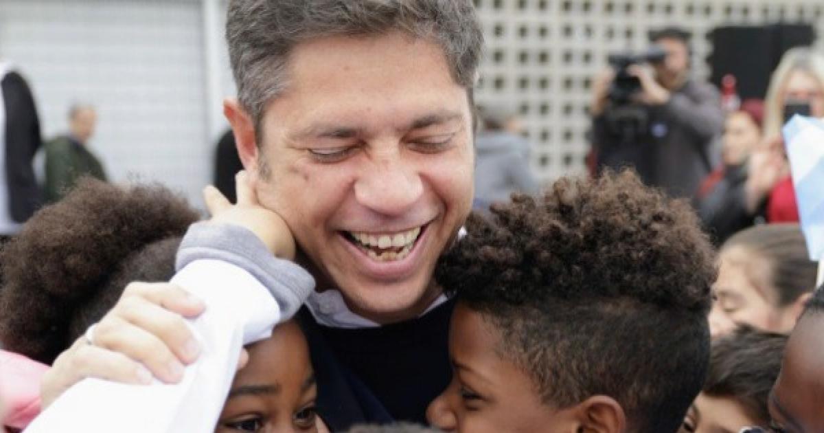 Kicillof inauguroacute un polo educativo- Esto no lo hacen las fuerzas del cielo