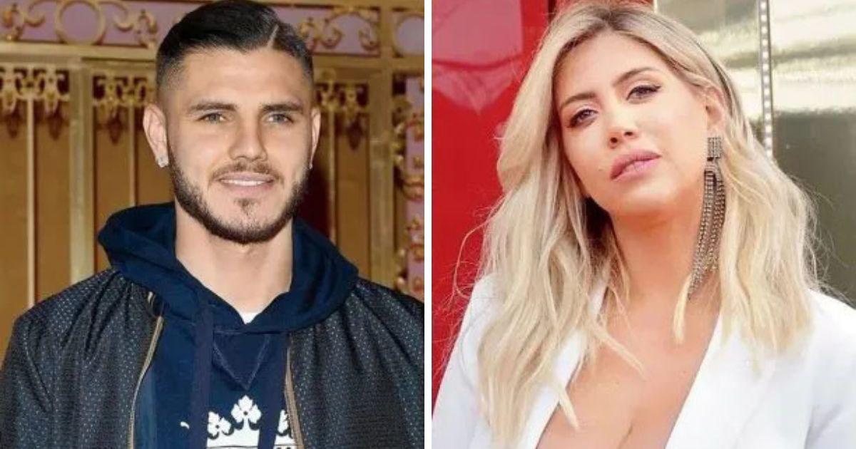 Mauro Icardi y Wanda Nara en un nuevo conflicto