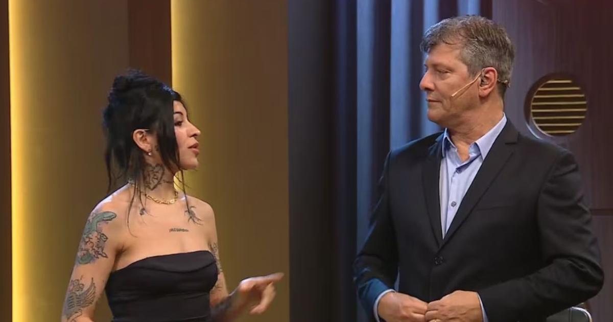Cazzu y Mario Pergolini