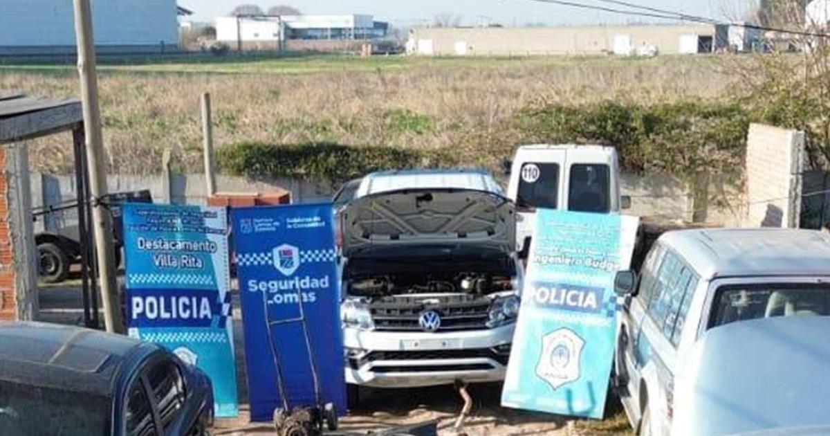 En el allanamiento encontraron la camioneta de una víctima