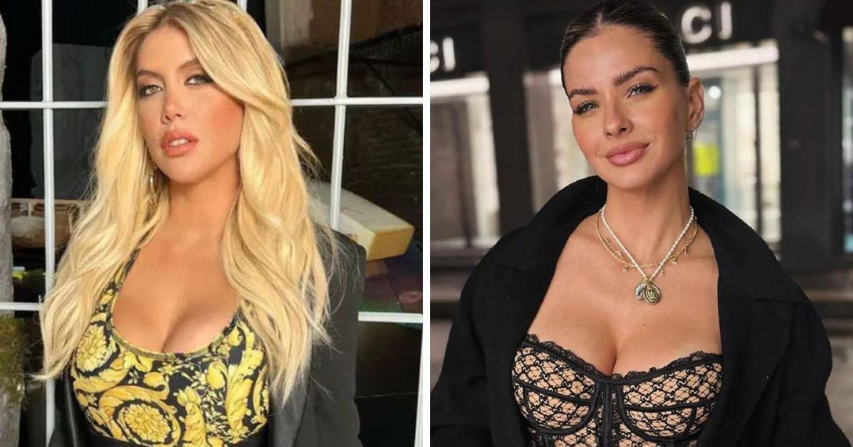 Nuevo cruce entre Wanda Nara y la China Surez