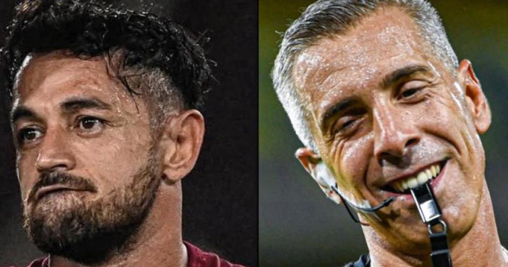 El Laucha Acosta criticó el arbitraje de Mastrngelo en el partido contra Riestra y recibió una dura sanción