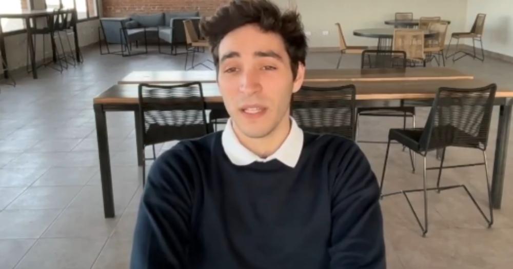 El joven se animó a contar su historia