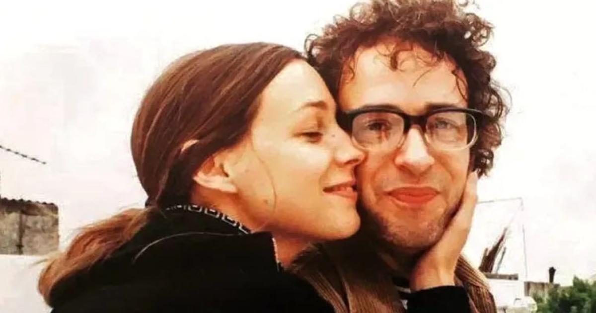 Lisa con su pap Gustavo Cerati