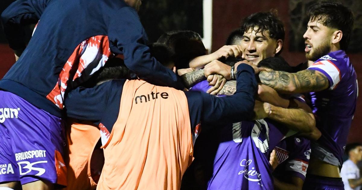La felicidad de Los Andes tras el triunfo ante Atlanta