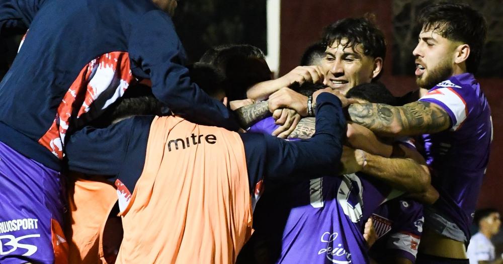 La felicidad de Los Andes tras el triunfo ante Atlanta