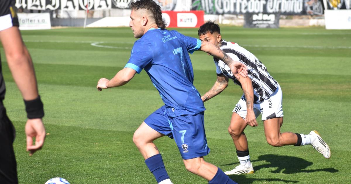 Fernando Brandn convirtió el gol del triunfo gasolero en Mendoza