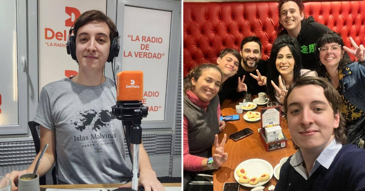 Facundo estudia y hace radio pero ya piensa en el futuro- representar a Argentina en temas relacionados a la Antrtida y Malvinas