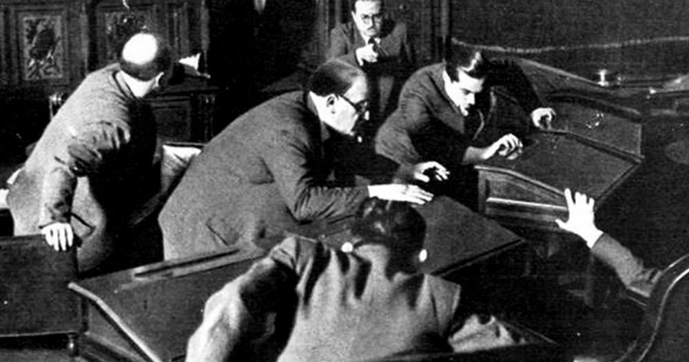 Enzo Bordabehere fue asesinado en el Senado
