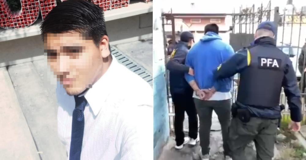 El acusado fue detenido por la Policía Federal