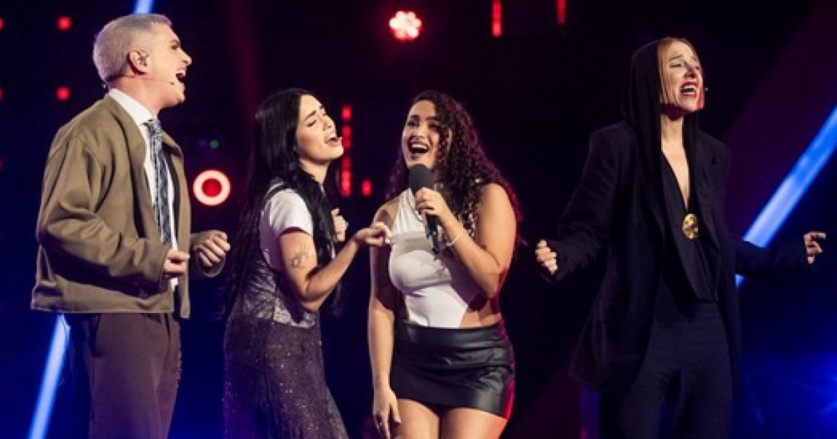 Lali y Miranda junto a Ludmila en La Voz Argentina